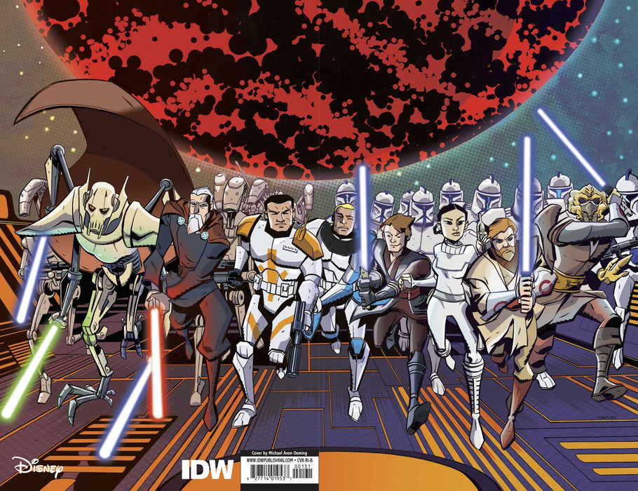 Star Wars Adventures Clone Wars (2020) #1 100 COPY INCV OEMING