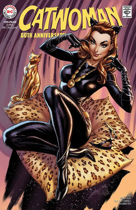 Catwoman 80th Anniversary 100 Page Super Spectacular (2020) #1 1960S J SCOTT CAMPBELL VAR ED