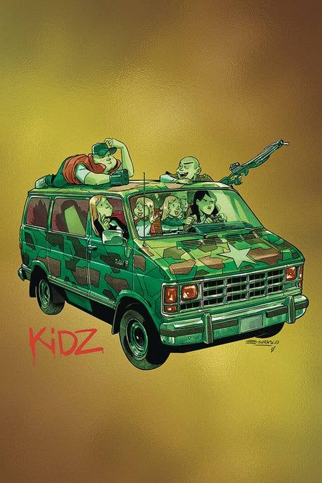 Kidz (2020) #5 10 COPY GORILLAZ ALBUM PARODY FOIL INCV CVR