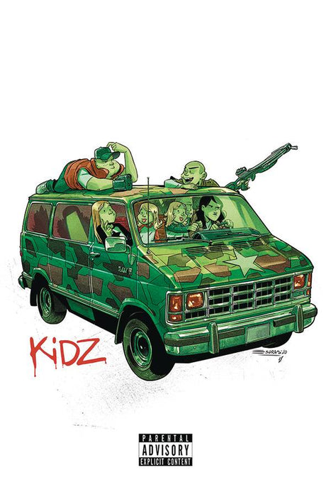 Kidz (2020) #5 CVR A CRISTOBOL GORILLAZ ALBUM PARODY