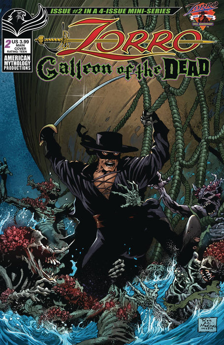 Zorro Galleion of the Dead (2020) #2 CVR A MARTINEZ