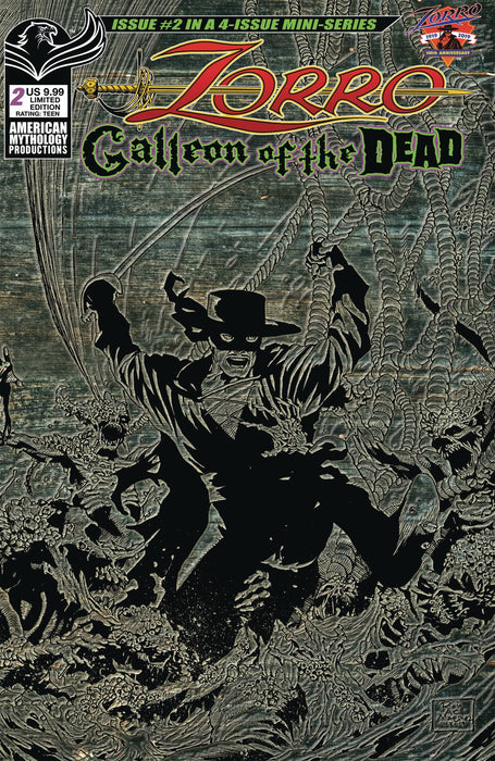 Zorro Galleion of the Dead (2020) #2 CVR B PULP LTD ED