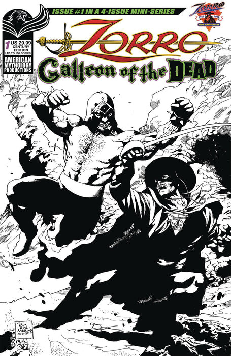 Zorro Galleion of the Dead (2020) #1 CVR C CENTURY LTD ED