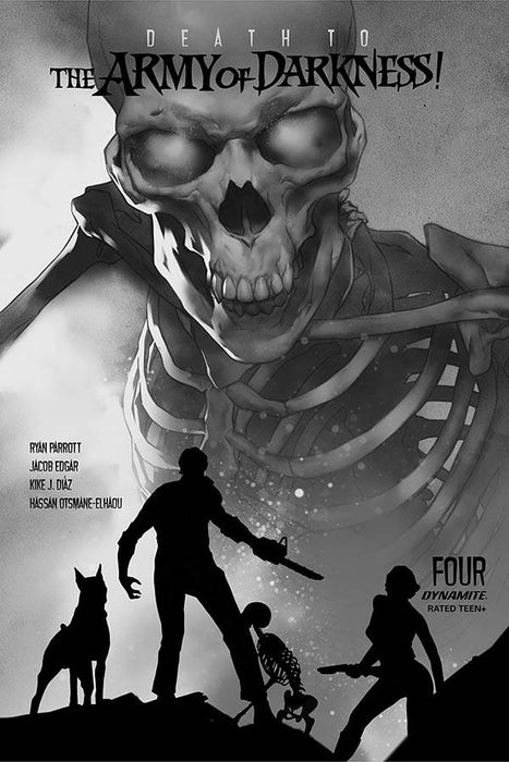 Death to Army of Darkness (2020) #4 30 COPY OLIVER B&W INCV