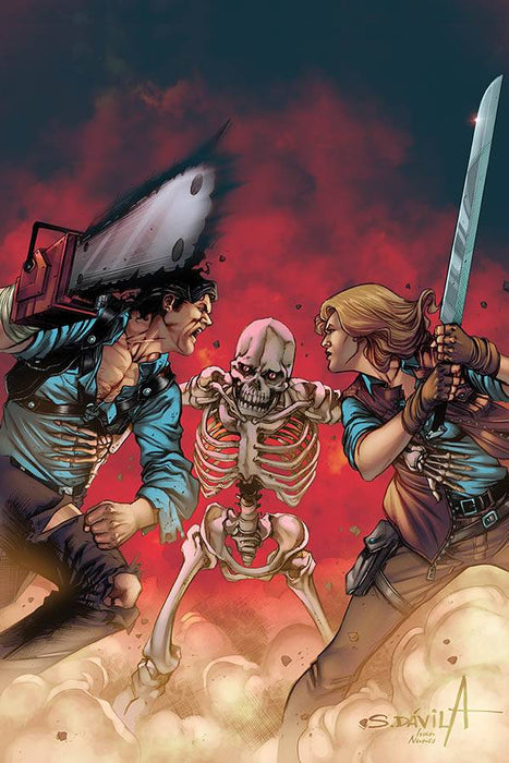 Death to Army of Darkness (2020) #4 DAVILA LTD VIRGIN CVR