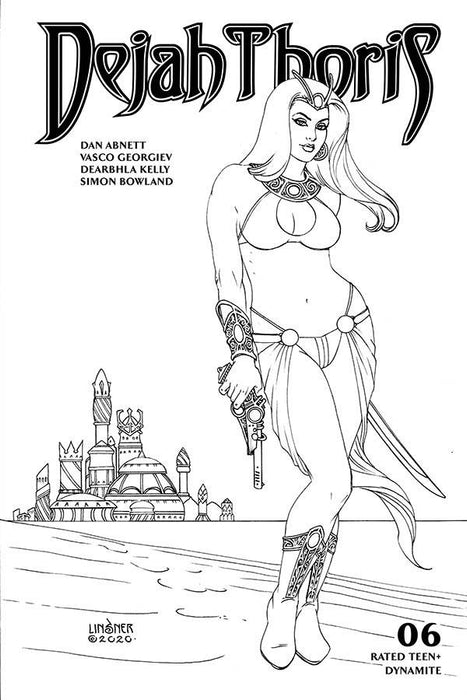 Dejah Thoris (2019) #6 20 COPY LINSNER B&W INCV