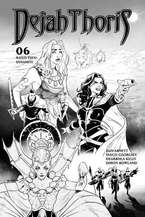 Dejah Thoris (2019) #6 25 COPY GEORGIEV B&W INCV