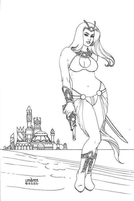 Dejah Thoris (2019) #6 40 COPY LINSNER B&W VIRGIN INCV