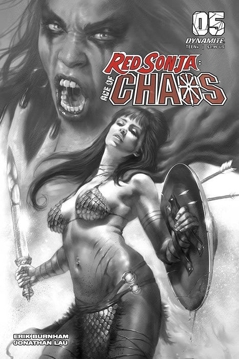 Red Sonja Age of Chaos (2020) #5 40 COPY PARRILLO B&W INCV