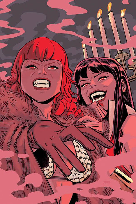 Red Sonja Vampirella (2019) #9 20 COPY ROMERO VIRGIN INCV