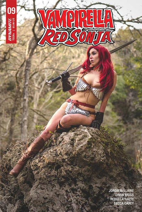 Red Sonja Vampirella (2019) #9 CVR D ATHENA ROSE COSPLAY