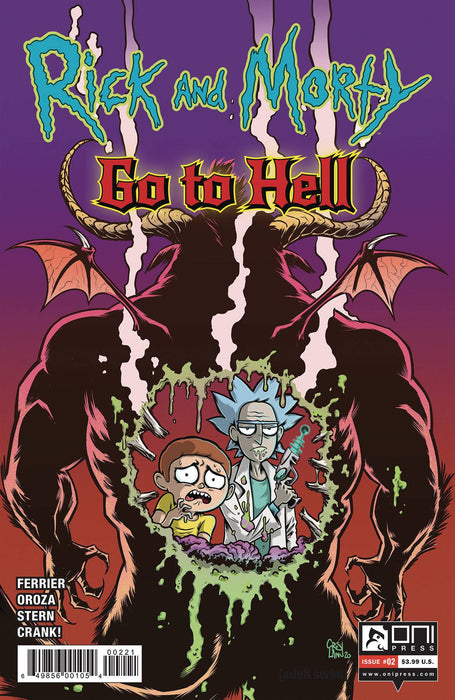 Rick and Morty Go to Hell (2020) #2 CVR B CROSLAND