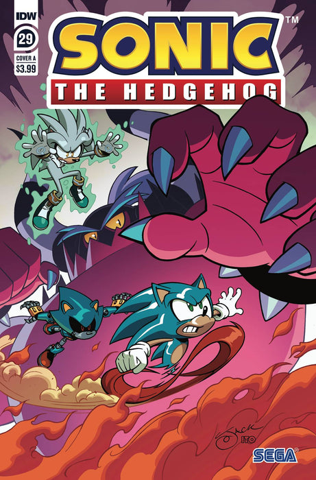 Sonic The Hedgehog (2018) #29 CVR A LAWRENCE