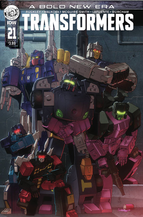 Transformers (2019) #21 CVR A COLLER
