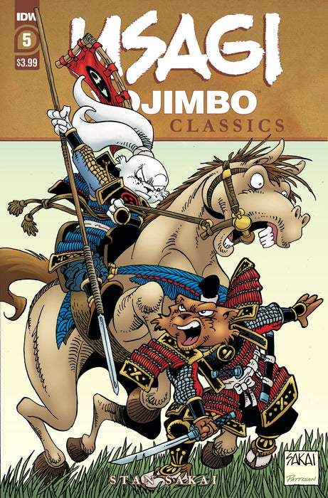 Usagi Yojimbo Color Classics (2020) #5 CVR A SAKAI