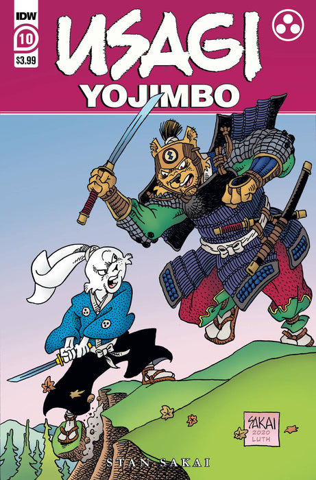Usagi Yojimbo (2019) #10 CVR A SAKAI