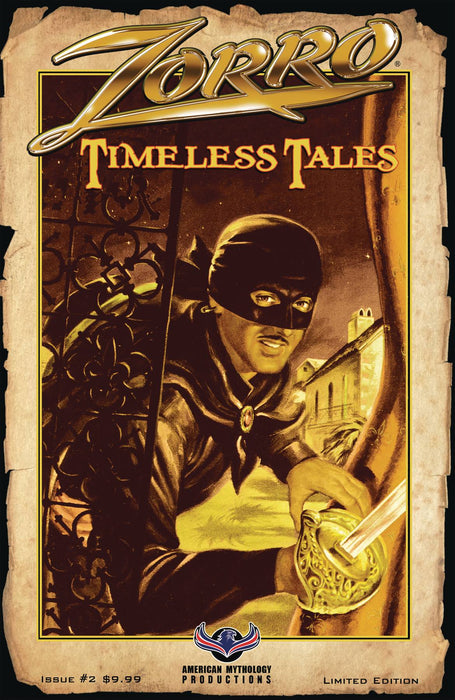 Zorro Timeless Tales (2020) #2 CVR B LTD PULP VAR