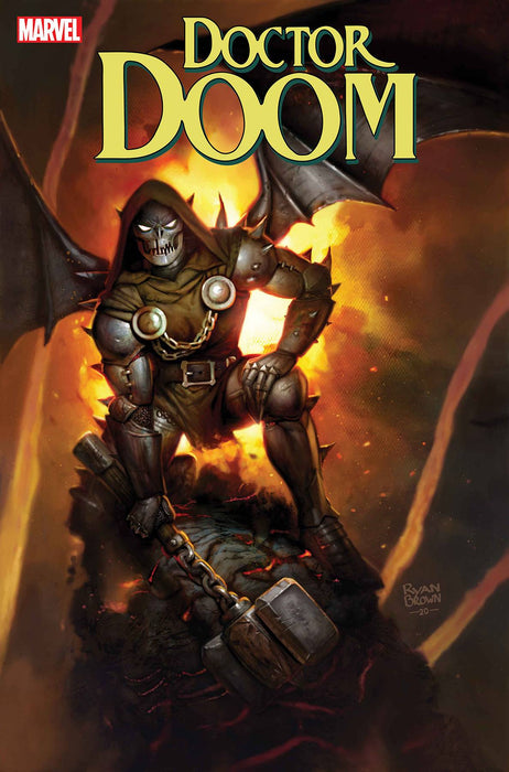 Doctor Doom (2019) #8 BROWN DARK MARVEL VAR