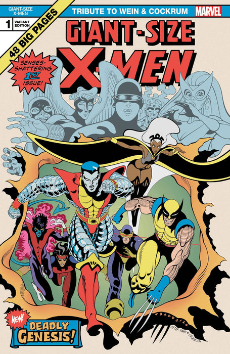 GIANT SIZE X-MEN TRIBUTE WEIN COCKRUM1 MOORE VAR