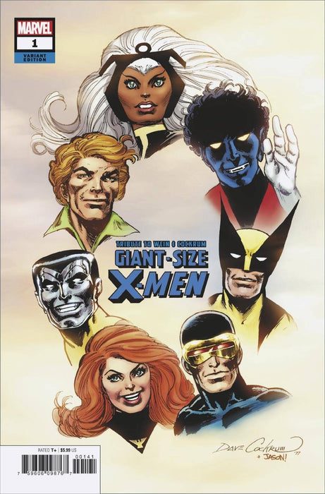 GIANT SIZE X-MEN TRIBUTE WEIN COCKRUM1 HIDDEN GEM VAR