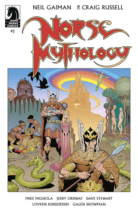 Neil Gaiman Norse Mythology (2020) #1 CVR A RUSSELL