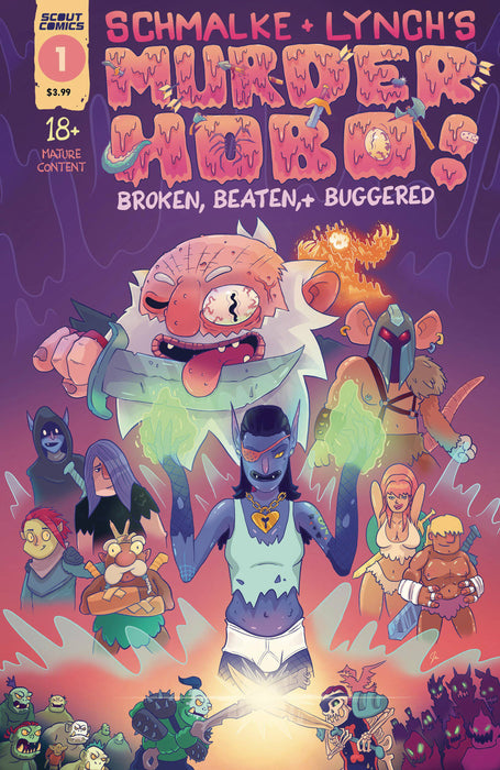 Murder Hobo Beaten Broken Buggered (2020) #1 CVR A  LYNCH