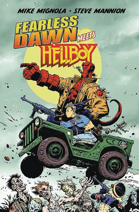 FEARLESS DAWN MEETS HELLBOY ONE SHOT MANNION CVR