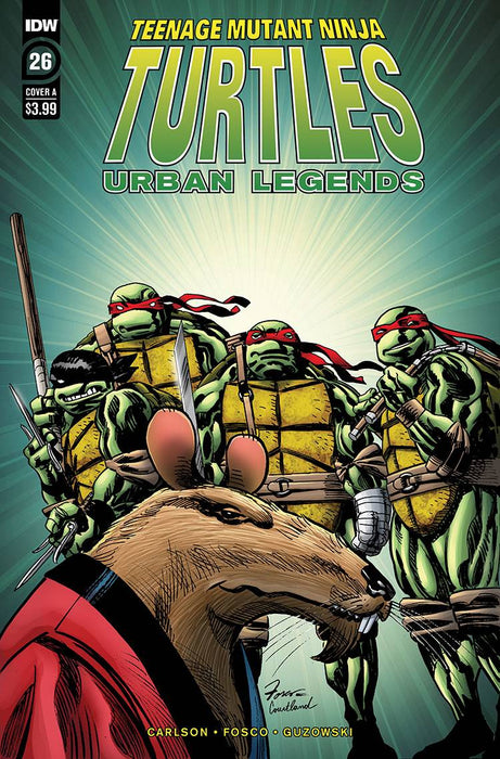 Teenage Mutant Ninja Turtles Urban Legends (2018) #26 CVR A FOSCO