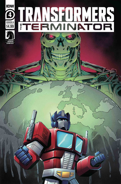 Transformers Vs Terminator (2020) #4 CVR B MANAFORT