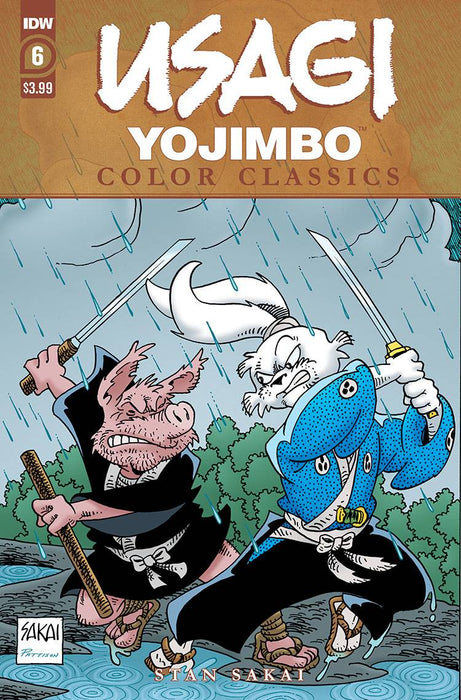 Usagi Yojimbo Color Classics (2020) #6 CVR A SAKAI