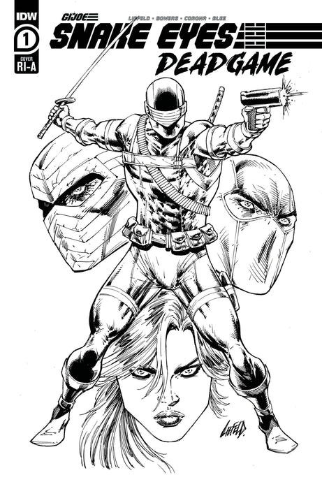 Snake Eyes Deadgame (2020) #1 10 COPY INCV INK VAR LIEFIELD