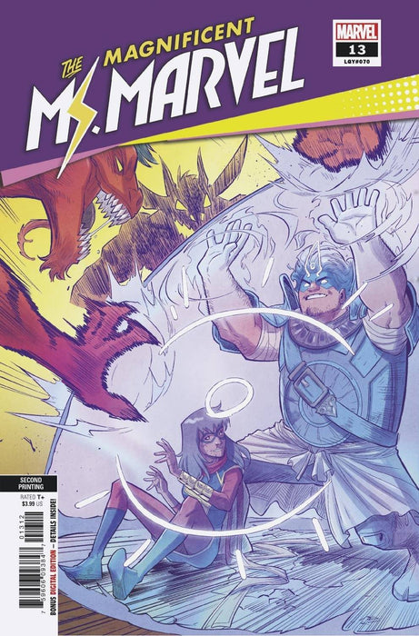 Magnificent Ms Marvel (2019) #13 2ND PTG VAZQUEZ VAR