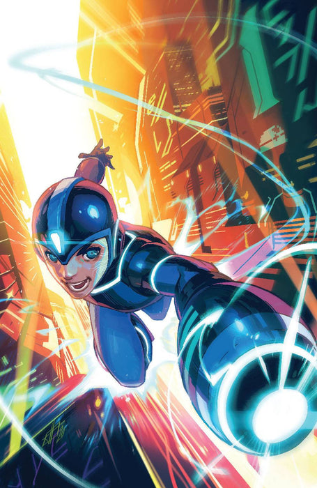 Mega Man Fully Charged (2020) #1 CVR B FOIL INFANTE VAR