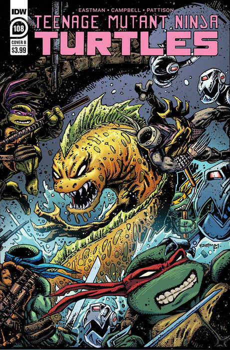 Teenage Mutant Ninja Turtles (2011) #108 CVR B EASTMAN
