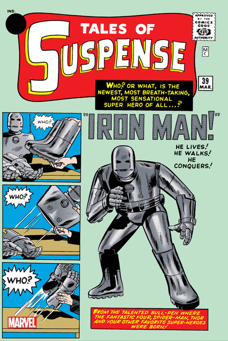 TALES OF SUSPENSE #39 FACSIMILE EDITION