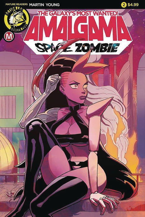 AMALGAMA SPACE ZOMBIE GALAXYS MOST WANTED #2 CVR A YOUNG (MR