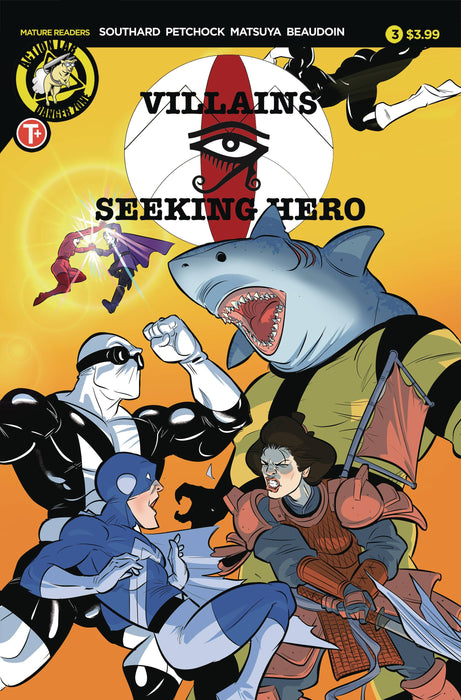 VILLAINS SEEKING HERO #3 (OF 6) (MR)