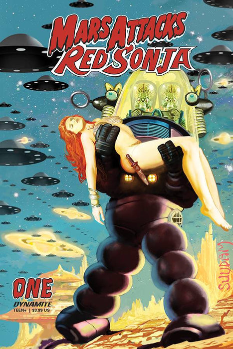 MARS ATTACKS RED SONJA #2 CVR B SUYDAM