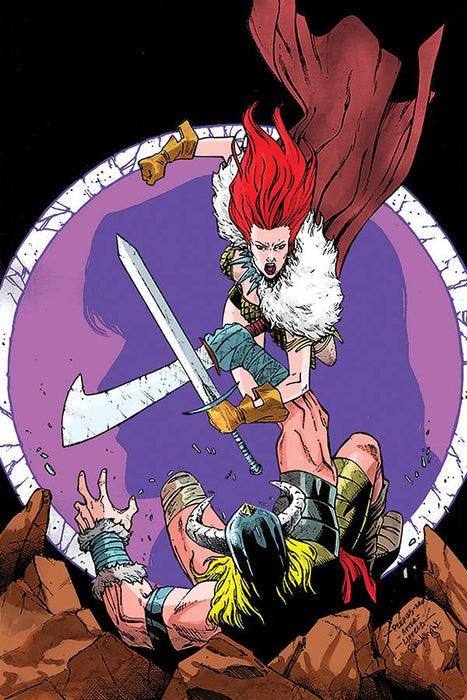 RED SONJA #19 10 COPY PEEPLES HOMAGE VIRGIN INCV