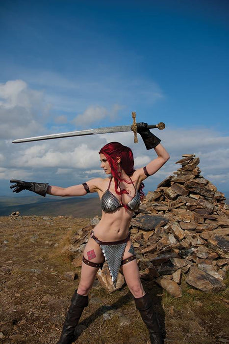 RED SONJA #19 CVR E DECOBRAY COSPLAY