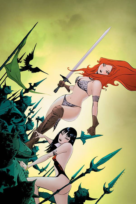 VAMPIRELLA RED SONJA #11 CVR A LEE