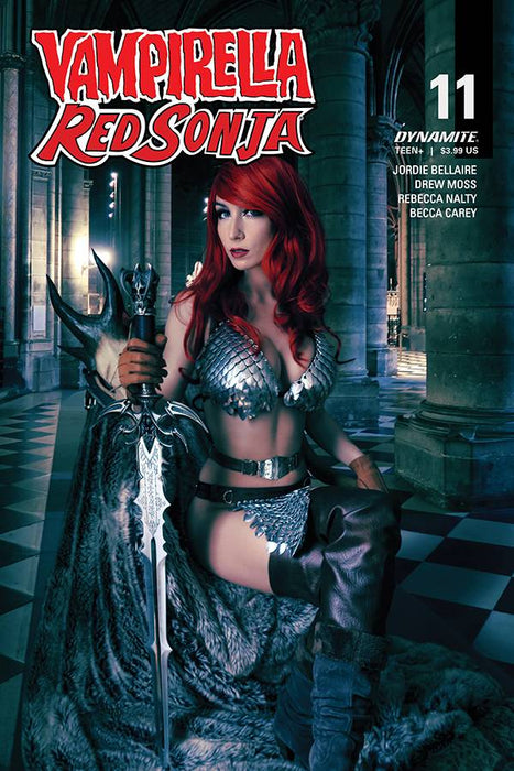 VAMPIRELLA RED SONJA #11 CVR D ZAWADZKI COSPLAY