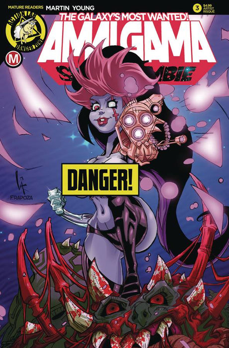 AMALGAMA SPACE ZOMBIE GALAXYS MOST WANTED #3 CVR D SERRATO R