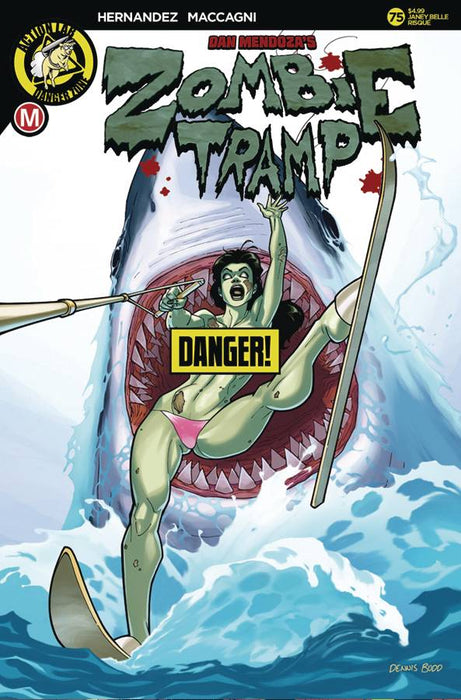 Zombie Tramp (2014) #75 CVR F DENNIS BUDD RISQUE