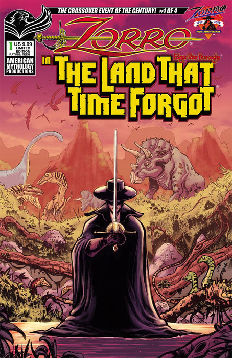 ZORRO IN LAND THAT TIME FORGOT #1 CVR C LTD ED  RANALDI