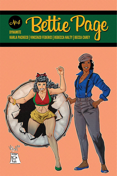 BETTIE PAGE #4 7 COPY FEDERICI HOMAGE INCV