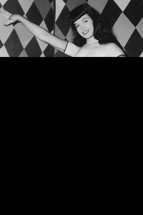 BETTIE PAGE #4 BLACK BAG PHOTO CVR