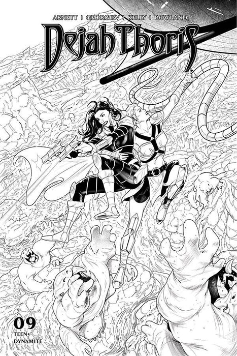 DEJAH THORIS (2019) #9 25 COPY GEORGIEV B&W INCV