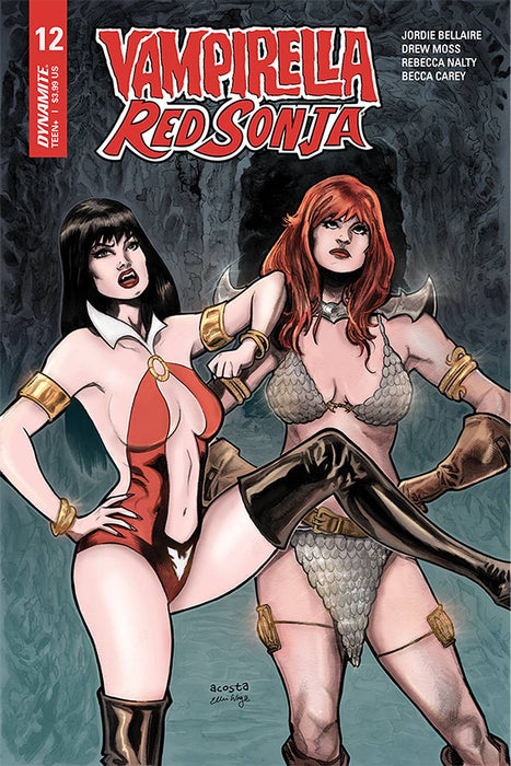 VAMPIRELLA RED SONJA #12 CVR B ACOSTA