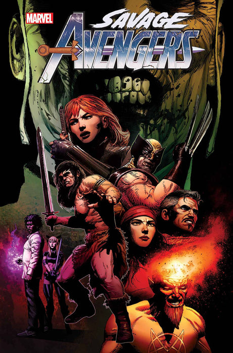 SAVAGE AVENGERS #13 BOSS LOGIC VAR